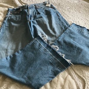Gap wide leg trouser jeans